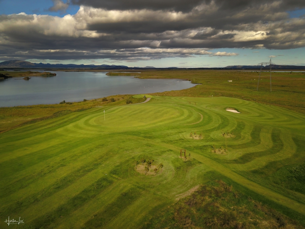 Selfoss Golf 6th and 7th hole